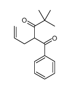 4,4-dimethyl-1-phenyl-2-prop-2-enylpentane-1,3-dione Structure