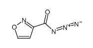 1,2-oxazole-3-carbonyl azide结构式