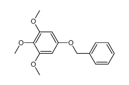 5-benzyloxy-1,2,3-trimethoxy-benzene Structure
