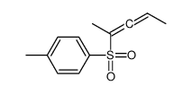 1-methyl-4-penta-2,3-dien-2-ylsulfonylbenzene Structure