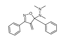 1,1,2-trimethyl-2-(4-methylidene-3,5-diphenyl-1,2-oxazol-5-yl)hydrazine Structure