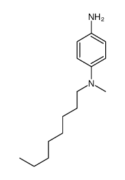 4-N-methyl-4-N-octylbenzene-1,4-diamine结构式