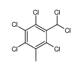 1,2,3,5-tetrachloro-4-(dichloromethyl)-6-methylbenzene结构式