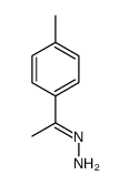 1-(4-methylphenyl)ethylidenehydrazine结构式