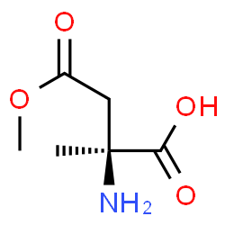 Asparticacid,2-methyl-,4-methylester(9CI)结构式