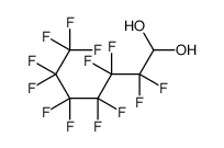 2,2,3,3,4,4,5,5,6,6,7,7,7-Tridecafluoro-1,1-heptanediol Structure