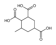 6-methylcyclohexane-1,2,4-tricarboxylic acid Structure