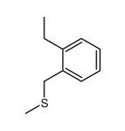 Benzene, 1-ethyl-2-[(methylthio)methyl]- (9CI) Structure