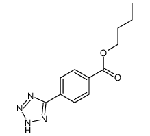 butyl 4-(2H-tetrazol-5-yl)benzoate Structure