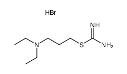 S-(3-diethylamino-propyl)-isothiourea, dihydrobromide Structure