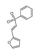 (E)-1-(furan-2-yl)-2-phenylsulfonylethene Structure
