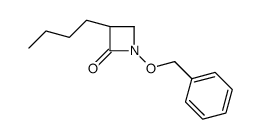 (3R)-3-butyl-1-phenylmethoxyazetidin-2-one Structure