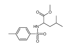 Methyl N-[(4-methylphenyl)sulfonyl]leucinate Structure