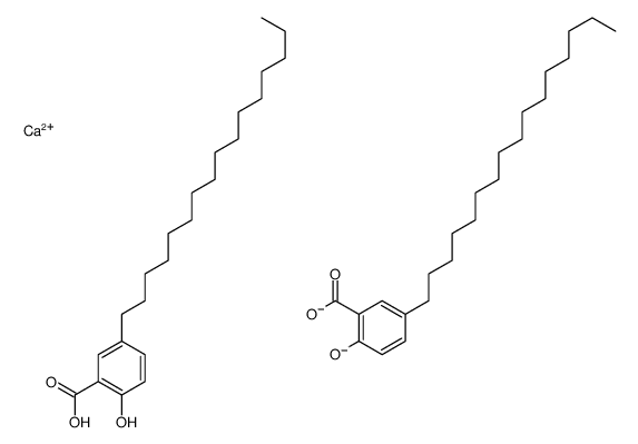 calcium(2+) 5-hexadecylsalicylate structure