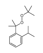 tert-butyl 1-methyl-1-[isopropylphenyl]ethyl peroxide Structure