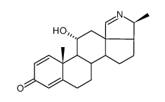 11α-Hydroxy-23-norconanine-1,4,18(22)-trien-3-one Structure