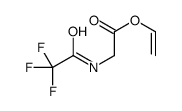 ethenyl 2-[(2,2,2-trifluoroacetyl)amino]acetate结构式