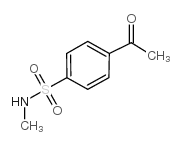 4-甲磺酰基苯乙酮结构式