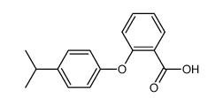 o-(p-Isopropylphenoxy)-benzoesaeure结构式