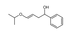 (E)-4-Isopropoxy-1-phenyl-but-3-en-1-ol结构式