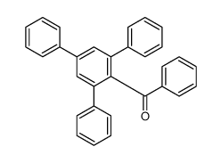 phenyl-(2,4,6-triphenylphenyl)methanone结构式