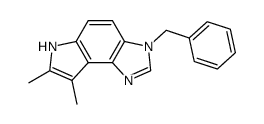 3-benzyl-7,8-dimethyl-3,6-dihydroimidazo[4,5-e]indole Structure