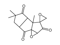 1,8-Dideoxy-1,8-diketocoriolin结构式