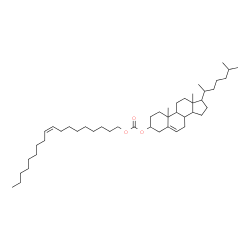cholest-5-en-3-yl (9Z)-octadec-9-en-1-yl carbonate Structure