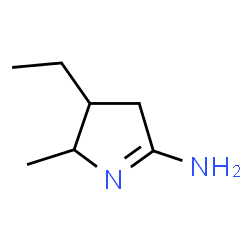 2H-Pyrrol-5-amine,3-ethyl-3,4-dihydro-2-methyl-(9CI)结构式