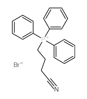 Phosphonium,(3-cyanopropyl)triphenyl-, bromide (1:1)结构式