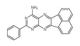 9-Phenylacenaphtho(1,2-g)pteridin-11-amine结构式