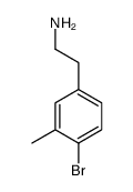Benzeneethanamine, 4-bromo-3-methyl- (9CI)结构式