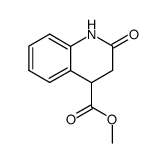 2-oxo-1,2,3,4-tetrahydroquinoline-4-carboxylic acid methyl ester Structure