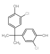 Phenol,4,4'-(1-methylethylidene)bis[2-chloro- structure