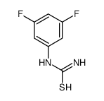 3,5-二氟苯基硫脲结构式