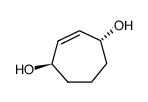 (1S*,4S*)-cyclohept-2-ene-1,4-diol Structure