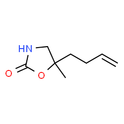 2-Oxazolidinone,5-(3-butenyl)-5-methyl-(9CI) picture