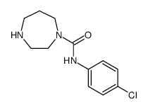 1H-1,4-Diazepine-1-carboxamide, N-(4-chlorophenyl)hexahydro结构式