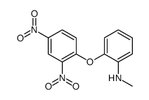 2-(2,4-dinitrophenoxy)-N-methylaniline结构式