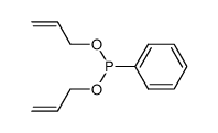 bis-(allyloxy)phenylphosphane Structure