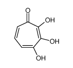 3,7-dihydroxytropolone结构式