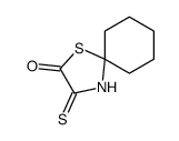 3-sulfanylidene-1-thia-4-azaspiro[4.5]decan-2-one Structure