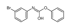 phenyl N-(3-bromophenyl)carbamate结构式
