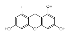 8-methyl-xanthene-1,3,6-triol结构式