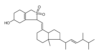 3-[7a-Methyl-1-(1,4,5-trimethyl-hex-2-enyl)-octahydro-inden-4-ylidenemethyl]-2,2-dioxo-2,3,4,5,6,7-hexahydro-1H-2l6-benzo[c]thiophen-5-ol structure