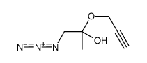 1-azido-2-prop-2-ynoxypropan-2-ol Structure