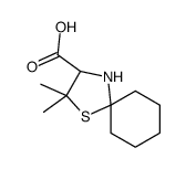 (3R)-2,2-dimethyl-1-thia-4-azaspiro[4.5]decane-3-carboxylic acid Structure