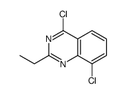 4,8-二氯-2-乙基喹唑啉结构式