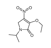 4-ethoxy-3-nitro-1-propan-2-yl-2H-pyrrol-5-one Structure