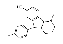 (4aS,5S,9bS)-1-methyl-5-(4-methylphenyl)-2,3,4,4a,5,9b-hexahydroindeno[1,2-b]pyridin-7-ol结构式